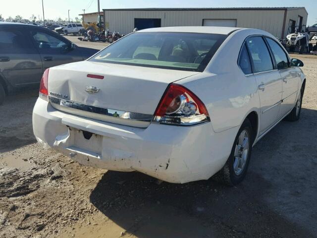 2G1WT58N179239533 - 2007 CHEVROLET IMPALA WHITE photo 4