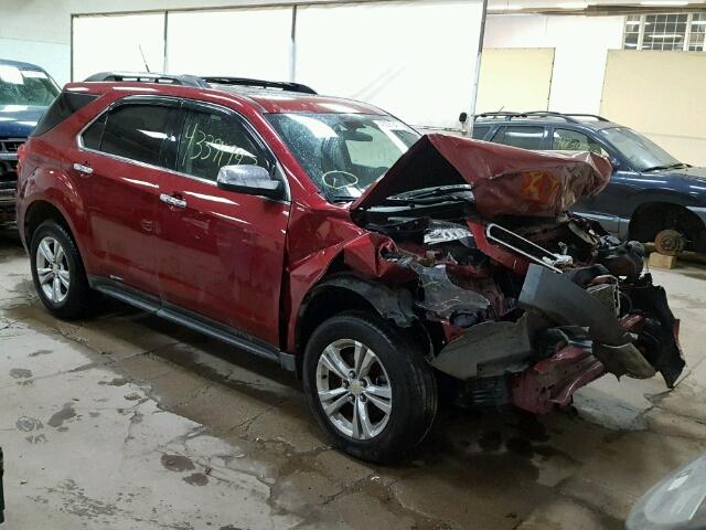 2CNALPEC0B6388456 - 2011 CHEVROLET EQUINOX LT RED photo 1