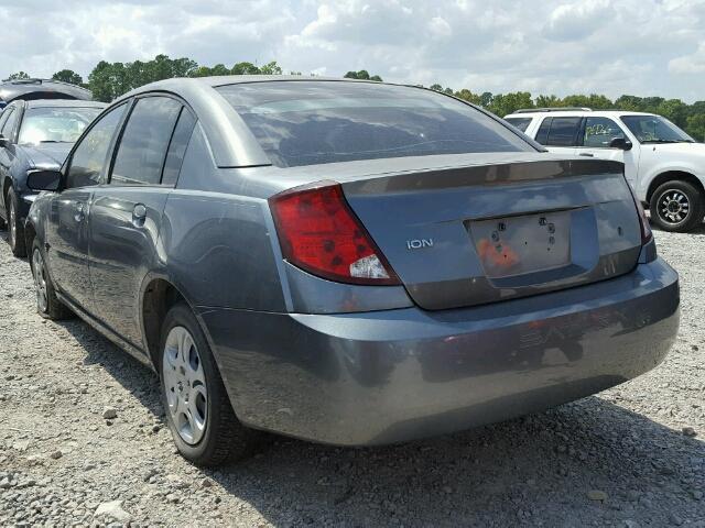 1G8AJ52F44Z197153 - 2004 SATURN ION LEVEL GRAY photo 3