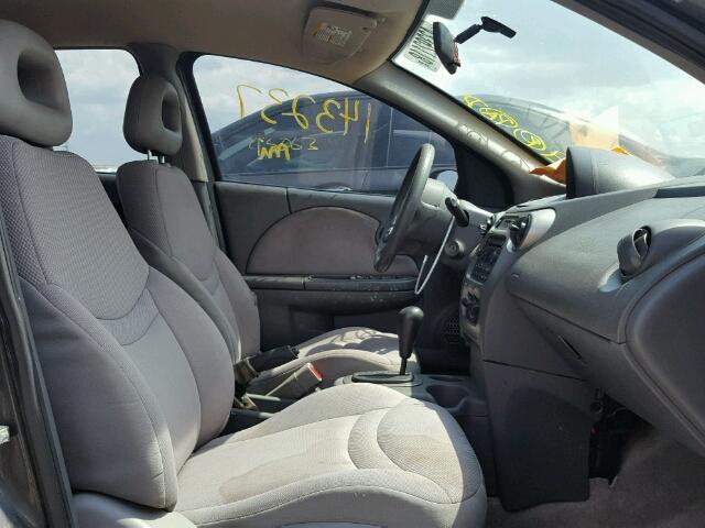 1G8AJ52F44Z197153 - 2004 SATURN ION LEVEL GRAY photo 5