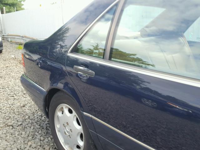 WDBGA43E7SA246890 - 1995 MERCEDES-BENZ S 420 BLUE photo 9