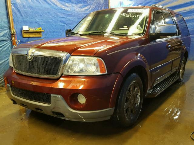 5LMFU28R83LJ06592 - 2003 LINCOLN NAVIGATOR 勃艮第红 照片 2