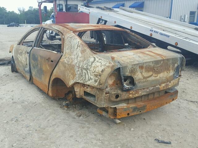 1G1ZB5E04CF170024 - 2012 CHEVROLET MALIBU LS 烧焦的 照片 3