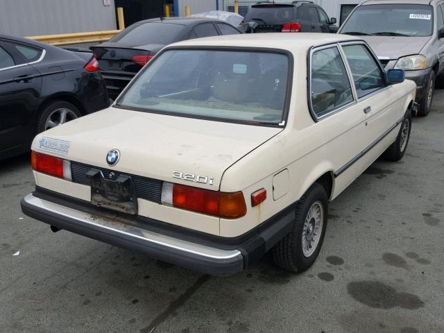 7185215 - 1980 BMW 320I WHITE photo 4