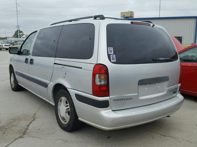 1GNDX13E63D293434 - 2003 CHEVROLET VENTURE SILVER photo 3