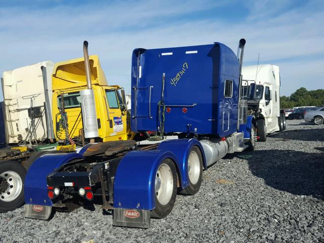 1XPXD49X0CD173328 - 2012 PETERBILT 389 BLUE photo 4