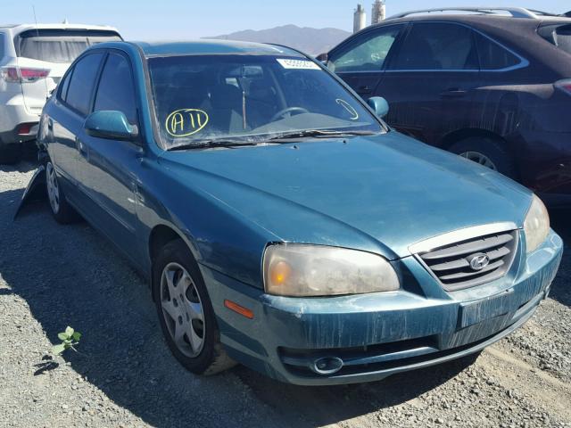 KMHDN46D56U241053 - 2006 HYUNDAI ELANTRA GL TEAL photo 1