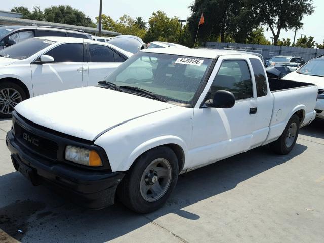 1GTCS19X4T8527042 - 1996 GMC SONOMA WHITE photo 2