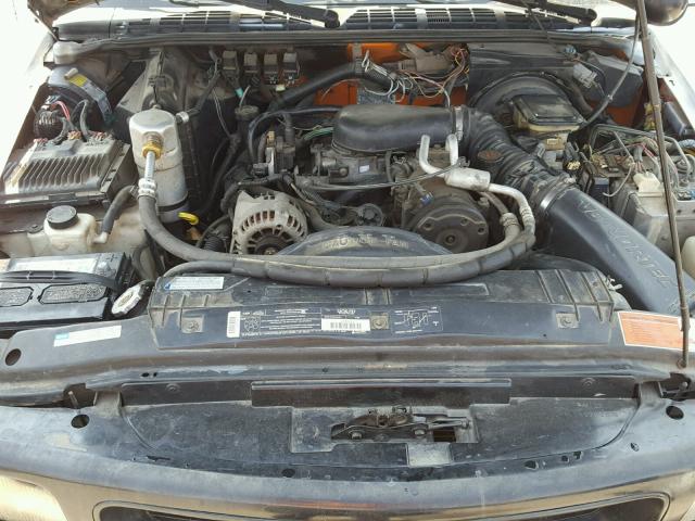 1GTCS19X4T8527042 - 1996 GMC SONOMA WHITE photo 7