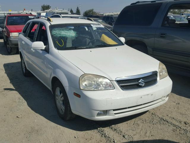 KL5JJ86Z06K306592 - 2006 SUZUKI FORENZA PR WHITE photo 1