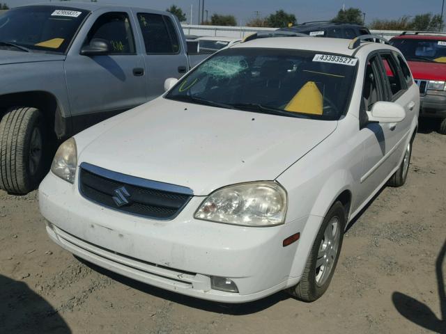 KL5JJ86Z06K306592 - 2006 SUZUKI FORENZA PR WHITE photo 2