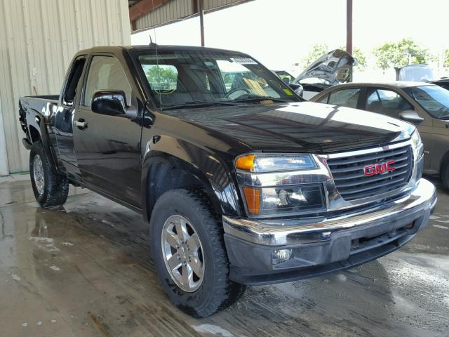 1GTJ5MFE0B8136228 - 2011 GMC CANYON SLE BLACK photo 1