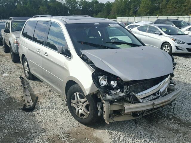 5FNRL38607B083837 - 2007 HONDA ODYSSEY SILVER photo 1