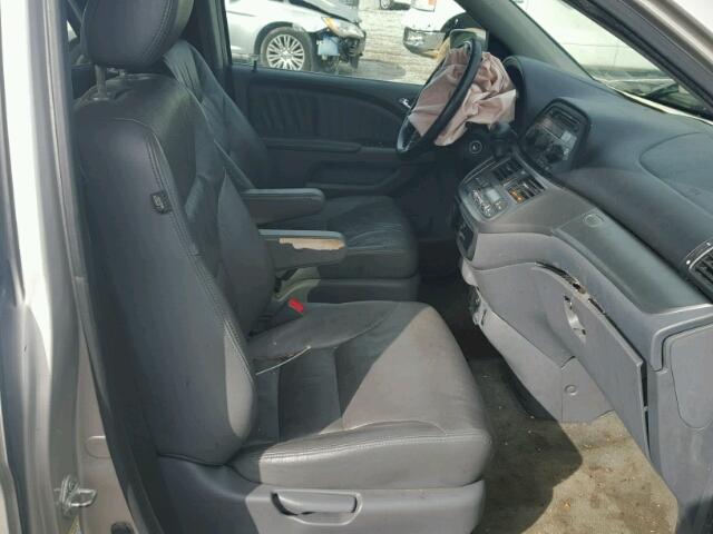 5FNRL38607B083837 - 2007 HONDA ODYSSEY SILVER photo 5