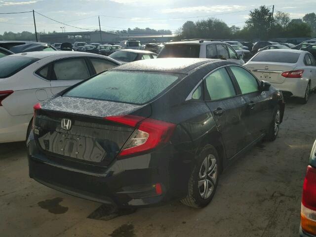 19XFC2F58GE207687 - 2016 HONDA CIVIC LX BLACK photo 4