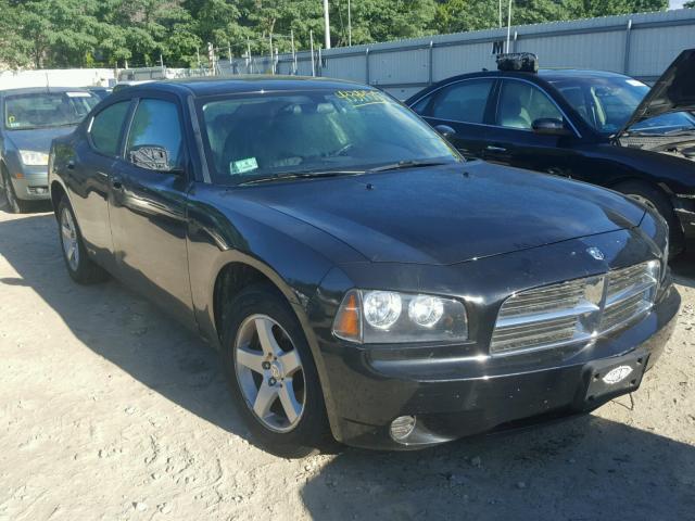 2B3CA4CD4AH171851 - 2010 DODGE CHARGER BLACK photo 1