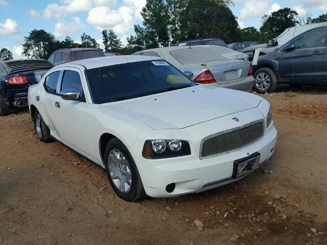 2B3KA43R87H750602 - 2007 DODGE CHARGER SE WHITE photo 1