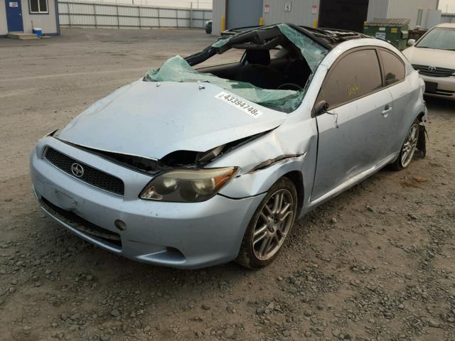 JTKDE177770200355 - 2007 TOYOTA SCION TC 蓝色 照片 2