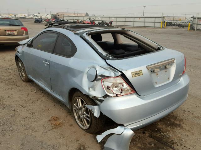 JTKDE177770200355 - 2007 TOYOTA SCION TC 蓝色 照片 3