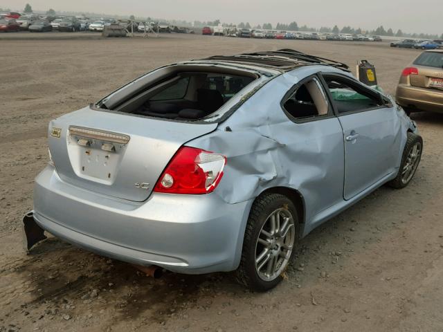 JTKDE177770200355 - 2007 TOYOTA SCION TC 蓝色 照片 4