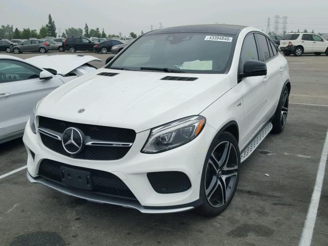 4JGED6EB4HA084946 - 2017 MERCEDES-BENZ GLE COUPE WHITE photo 2