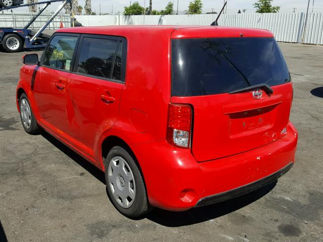 JTLZE4FE6DJ036640 - 2013 TOYOTA SCION XB 红色 照片 3