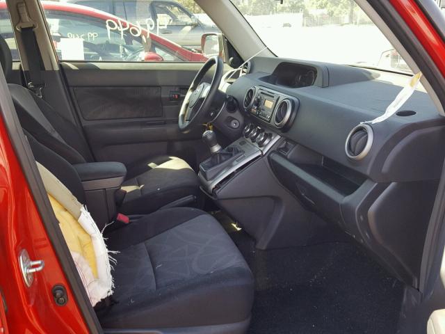 JTLZE4FE6DJ036640 - 2013 TOYOTA SCION XB 红色 照片 5