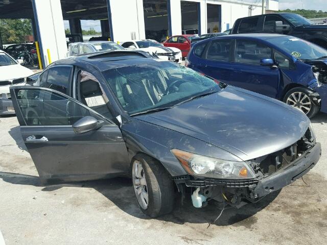 1HGCP36838A019267 - 2008 HONDA ACCORD EXL GRAY photo 1