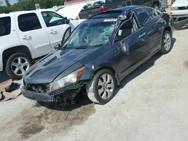 1HGCP36838A019267 - 2008 HONDA ACCORD EXL GRAY photo 2