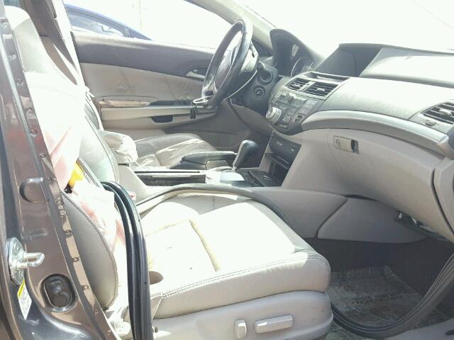 1HGCP36838A019267 - 2008 HONDA ACCORD EXL GRAY photo 5