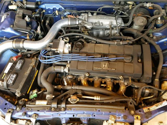 JH4DA9347PS027615 - 1993 ACURA INTEGRA RS BLUE photo 7