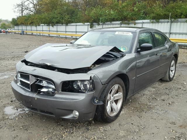 2B3LA53TX9H571339 - 2009 DODGE CHARGER GRAY photo 2