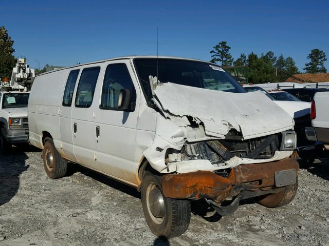 1FTSS34L31HB12724 - 2001 FORD ECONOLINE WHITE photo 1