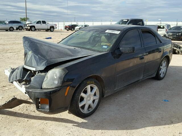 1G6DP567750113426 - 2005 CADILLAC CTS HI FEA BLACK photo 2