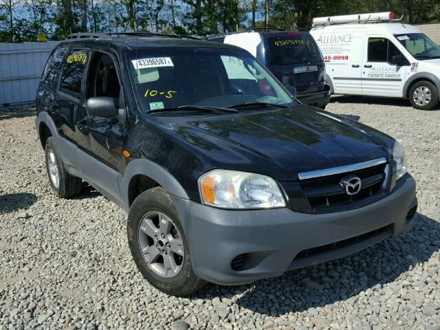 4F2YZ92Z05KM11208 - 2005 MAZDA TRIBUTE I BLACK photo 1