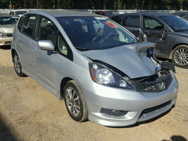 JHMGE8H58DC005786 - 2013 HONDA FIT SPORT SILVER photo 1