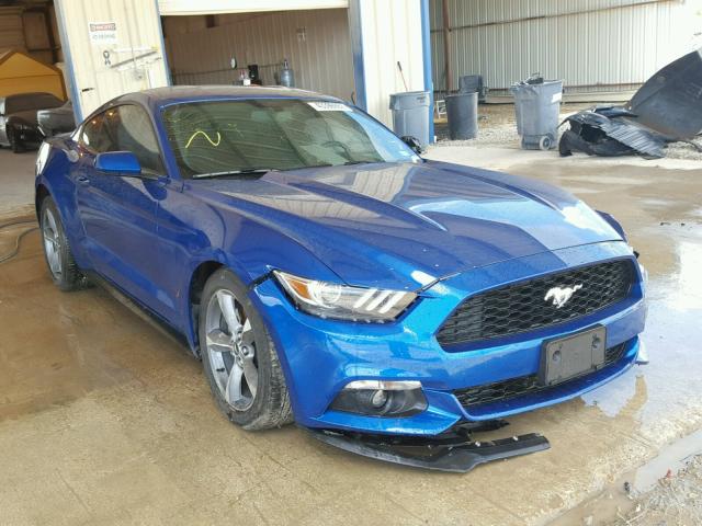 1FA6P8THXH5281167 - 2017 FORD MUSTANG BLUE photo 1