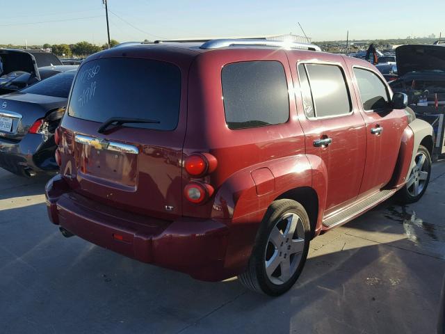 3GNDA23P46S601746 - 2006 CHEVROLET HHR LT MAROON photo 4