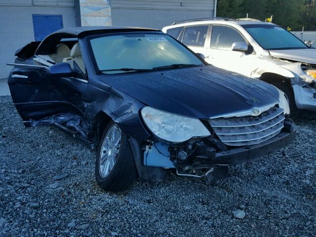 1C3LC65M58N630344 - 2008 CHRYSLER SEBRING LI BLACK photo 1