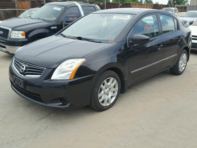 3N1AB6AP9BL716773 - 2011 NISSAN SENTRA 2.0 BLACK photo 2