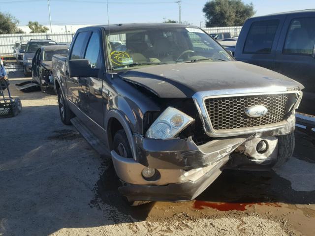 1FTPW12516KC10633 - 2006 FORD F150 SUPER GRAY photo 1