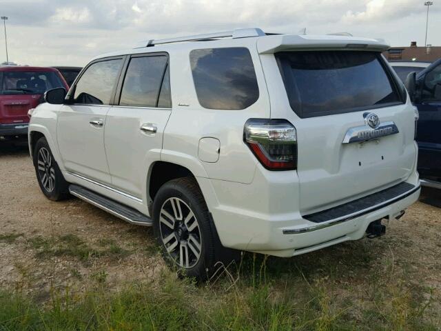 JTEZU5JRXE5076093 - 2014 TOYOTA 4RUNNER WHITE photo 3