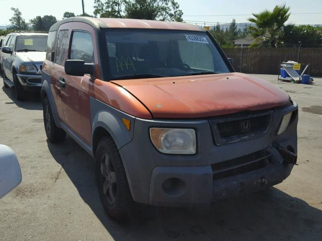 5J6YH28693L029171 - 2003 HONDA ELEMENT EX ORANGE photo 1