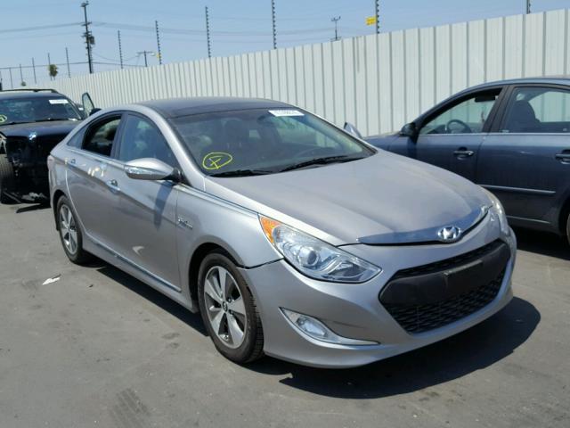 KMHEC4A49BA008340 - 2011 HYUNDAI SONATA HYB SILVER photo 1