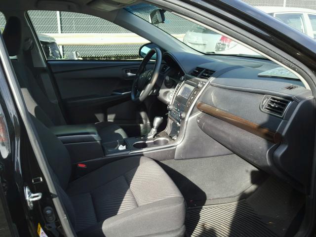 4T4BF1FK9GR538058 - 2016 TOYOTA CAMRY LE BLACK photo 5