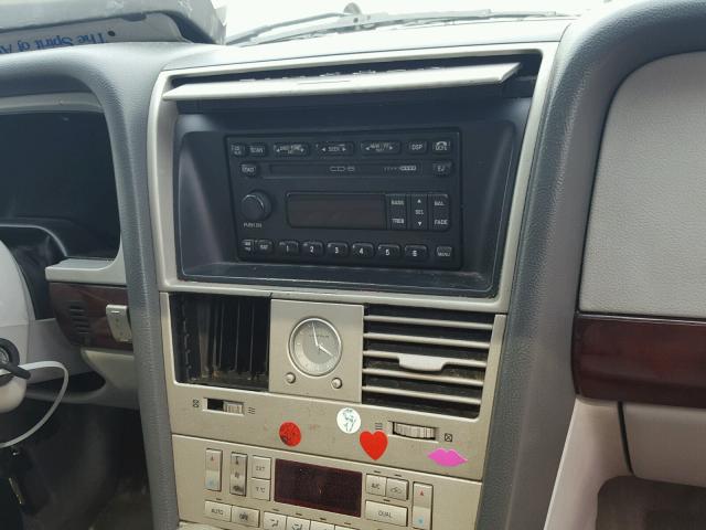 5LMEU88H24ZJ48535 - 2004 LINCOLN AVIATOR 灰色 照片 9