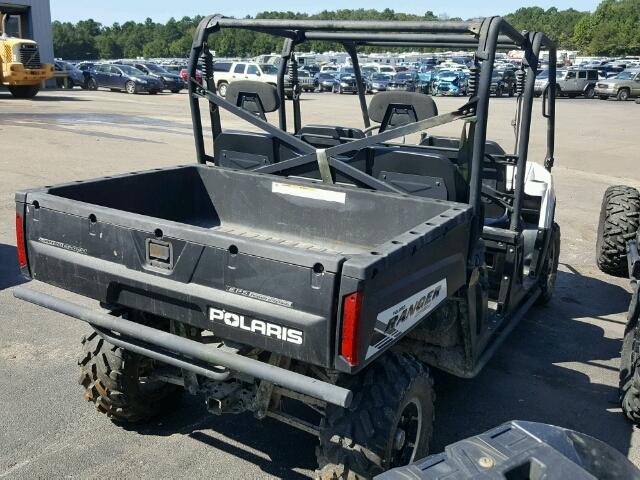 4XAWH7EA6CE639057 - 2012 POLARIS RANGER WHITE photo 4