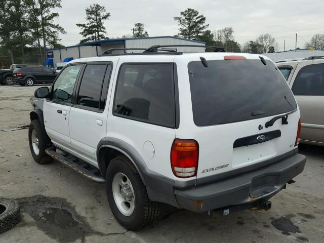 1FMZU73E31ZA85257 - 2001 FORD EXPLORER X WHITE photo 3