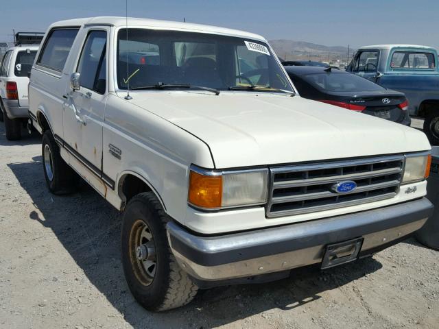 1FMEU15N0KLA36692 - 1989 FORD BRONCO U10 WHITE photo 1