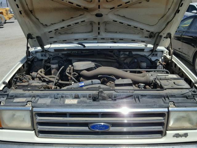 1FMEU15N0KLA36692 - 1989 FORD BRONCO U10 WHITE photo 7